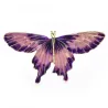 Broche papillon en émail