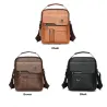 Leather shoulder bag - with zipper - wallet - waterproofBags