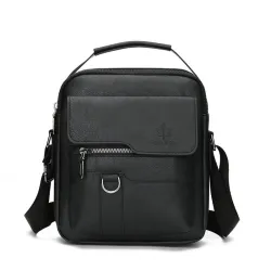 Leather shoulder bag - with zipper - wallet - waterproofBags