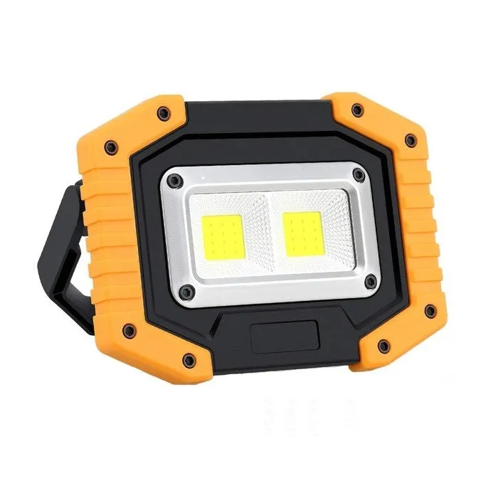 Portable COB LED floodlight - rotatable - 30 WFloodlights