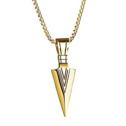 Arrowhead pendant - hip-hop style necklaceNecklaces