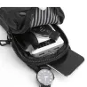 Petit sac à bandoulière multifonctionnel - sac de taille - étanche