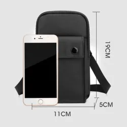Petit sac à bandoulière multifonctionnel - sac de taille - étanche