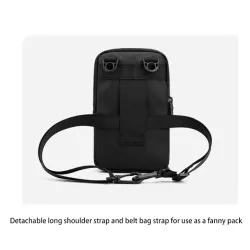 Petit sac à bandoulière multifonctionnel - sac de taille - étanche