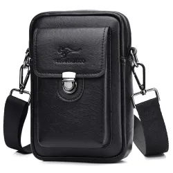 Petit sac bandoulière vintage - cuir