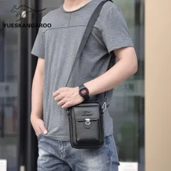 Petit sac bandoulière vintage - cuir