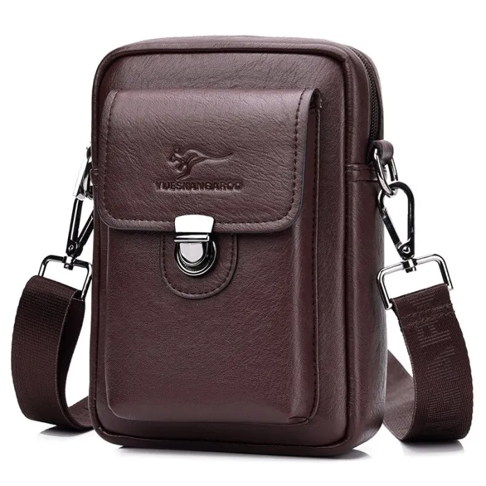 Petit sac bandoulière vintage - cuir