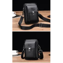 Petit sac bandoulière vintage - cuir