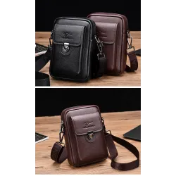 Petit sac bandoulière vintage - cuir