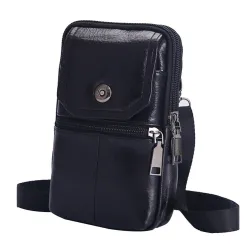Multifunctional shoulder bag - leather waist bagBags