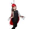 Déguisement coccinelle rouge - cape / chapeau