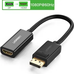 UGREEN - Adaptateur DP vers HDMI - Câble 4K - 1080P