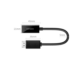 UGREEN - Adaptateur DP vers HDMI - Câble 4K - 1080P