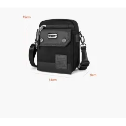 Sac à bandoulière multifonctionnel - sac en toile à la taille