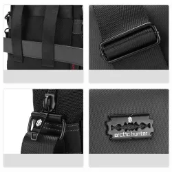 Sac à bandoulière multifonctionnel - sac en toile à la taille
