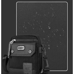 Sac à bandoulière multifonctionnel - sac en toile à la taille