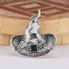 Chapeau de sorcière métal - Broche Halloween