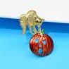 Broche chat / citrouille