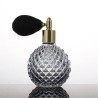 Flacon de parfum vintage - contenant vide - avec atomiseur - verre cristal - 100ml