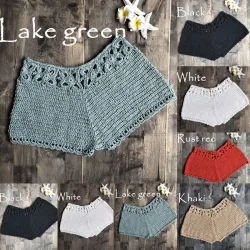Mini short sexy au crochet