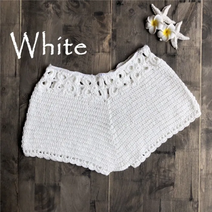 Mini short sexy au crochet