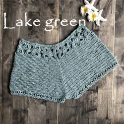Mini short sexy au crochet