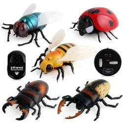 Jouet RC infrarouge - avec télécommande - mouche - coccinelle - papillon - crabe