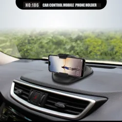 Support universel pour téléphone de voiture - support de tableau de bord - rotatif - base collante