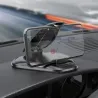 Support universel pour téléphone de voiture - support de tableau de bord - rotatif - base collante