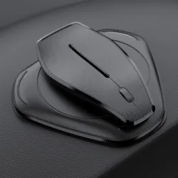 Support universel pour téléphone de voiture - support de tableau de bord - rotatif - base collante