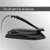 Support universel pour téléphone de voiture - support de tableau de bord - rotatif - base collante