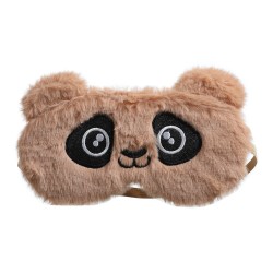 Masque pour les yeux en peluche - masque de sommeil - panda - lapin - ours
