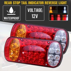 Clignotant stop arrière - feu de recul - 12V - 32 LED - 2 pièces