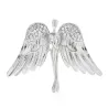 Broche ange grandes ailes - avec cristaux