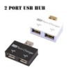 Chargeur USB 2.0 vers 2 ports - Adaptateur HUB