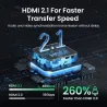 UGREEN - HDMI 2.1 splitter switch - 2 in 1 switcher - 4K - 8KHDMI switchers