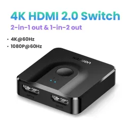 UGREEN - Commutateur répartiteur HDMI 2.1 - Commutateur 2 en 1 - 4K - 8K
