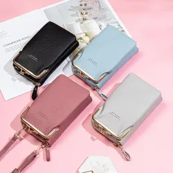 Small crossbody bag - wallet / phone holder - with zipperBags
