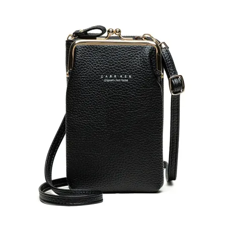 Petit sac à bandoulière - porte-monnaie / porte-téléphone - avec fermeture éclair