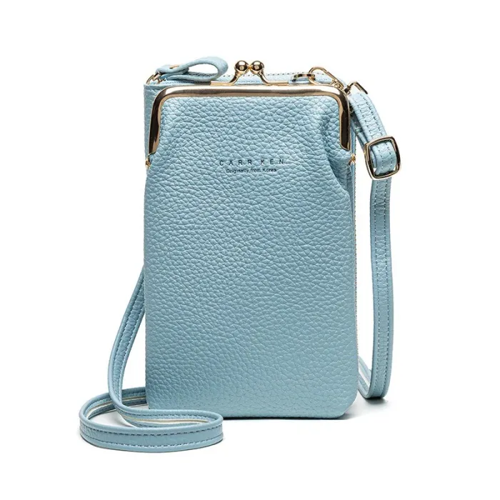 Small crossbody bag - wallet / phone holder - with zipperBags