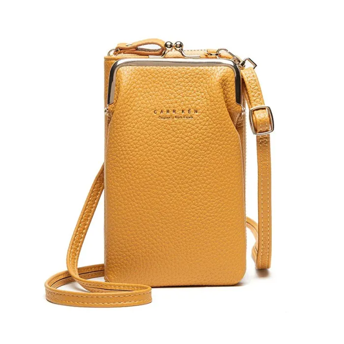 Small crossbody bag - wallet / phone holder - with zipperBags