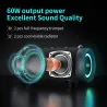 MIFA A90 - Enceinte Bluetooth - avec amplificateur Classe D - étanche - 60W