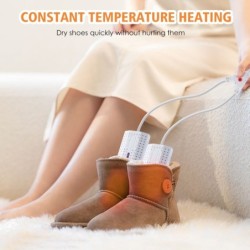Sèche-chaussures électrique - température constante - stérilisation UV - désinfecteur