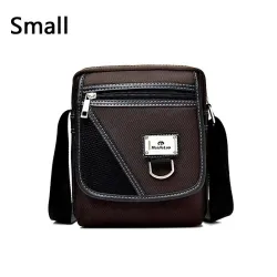 Sac à bandoulière tendance - avec rabat / fermetures éclair / poches