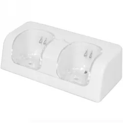 Wii Controller dual USB charger with 2x 2800mAh batteriesWii & Wii U