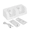 Manette Wii double chargeur USB avec 2 batteries 2800 mAh