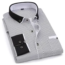 Chemise classique à manches longues - imprimé mode - Coupe Slim Fit