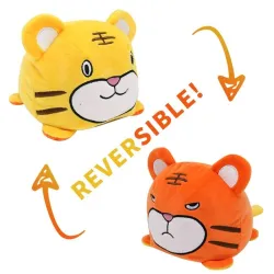Peluche réversible - double face