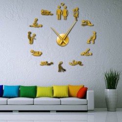 Positions Sexe / Kama Sutra - horloge murale