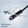 Mini caméra endoscope - WiFi - LED - micro USB - IOS Android - étanche IP68